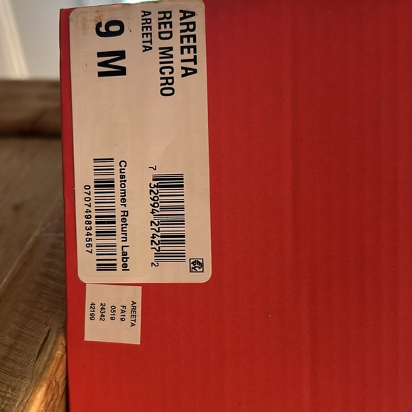 American Rag Women’s Areeta Open Toe Ankle Strap Classic Pumps Red - Picture 7 of 7